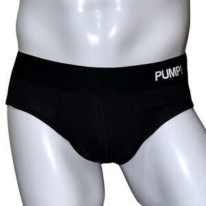 PUMP! Cotton Briefs Black Size XXL (34-36) PU002 NWT